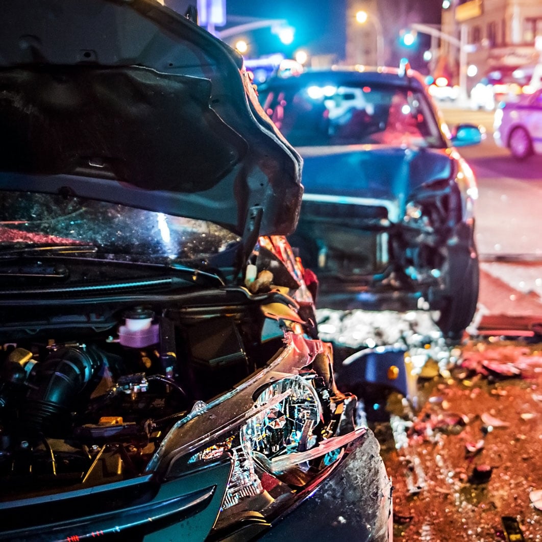 Rideshare accident attorney consulting with client